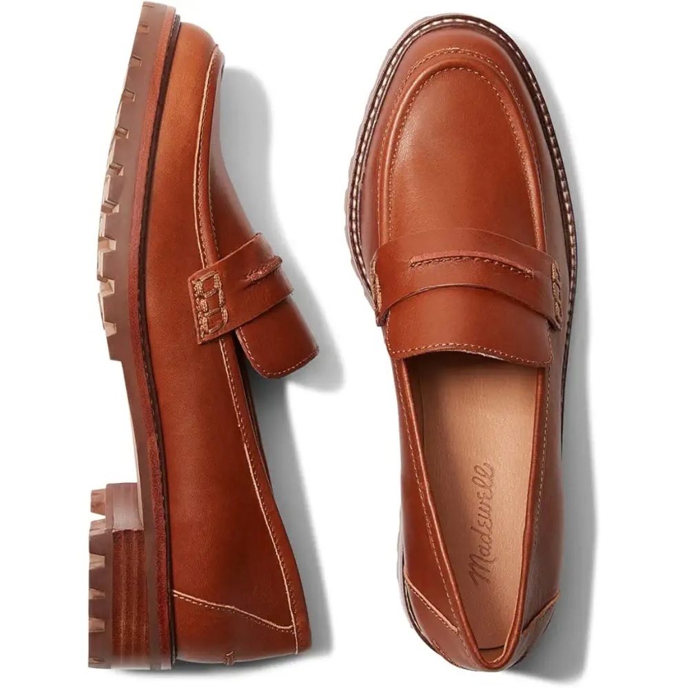 Madewell Brown Leather Loafers